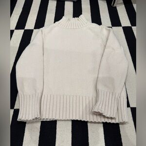 J crew mock neck spring sweater